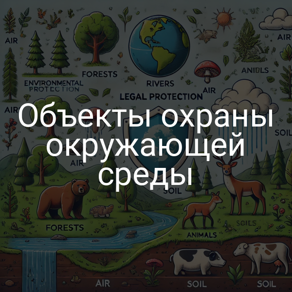 Объекты охраны окружающей среды