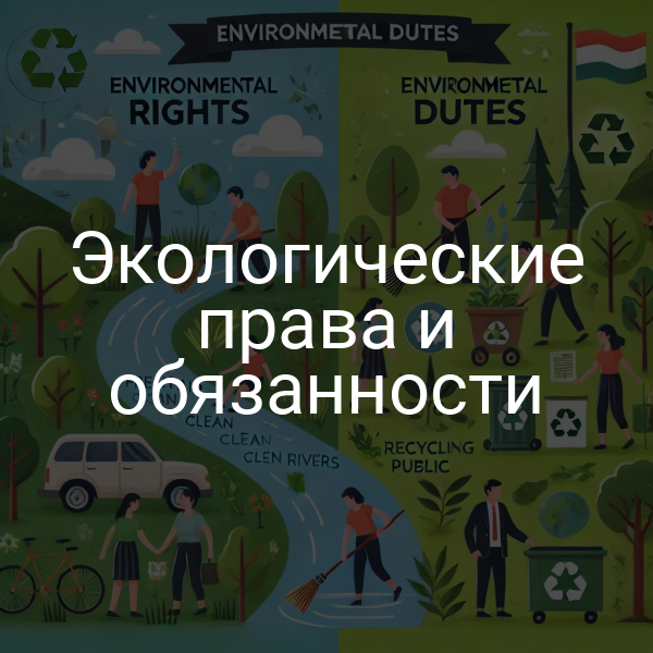Экологические права и обязанности