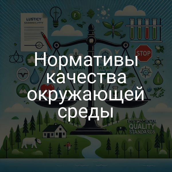 Нормативы качества окружающей среды