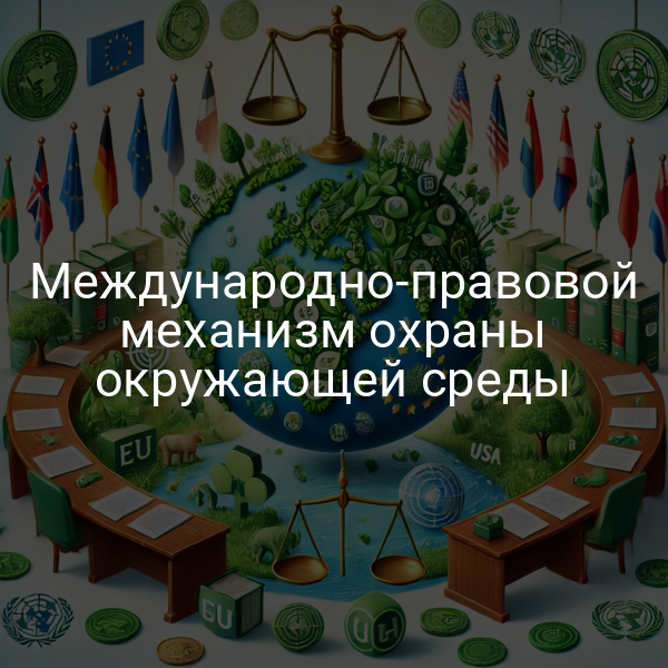 Международно-правовой механизм охраны окружающей среды