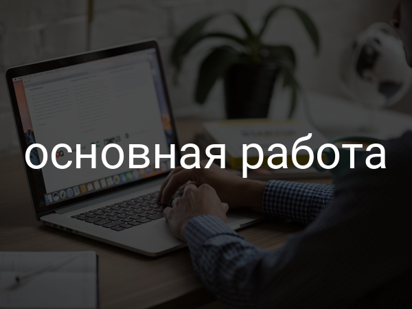 Основная работа