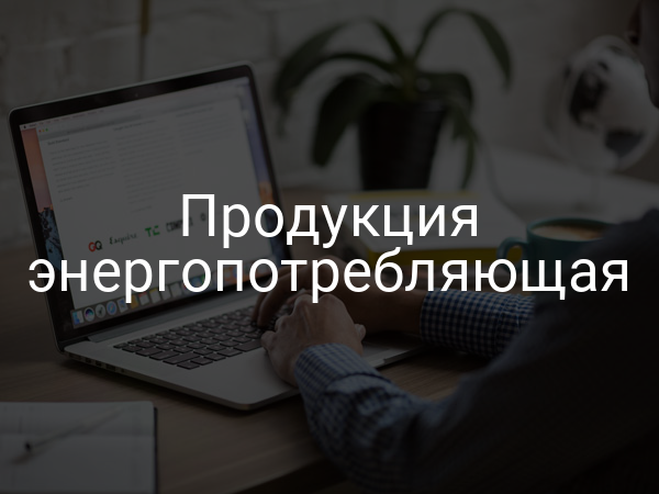 Продукция энергопотребляющая