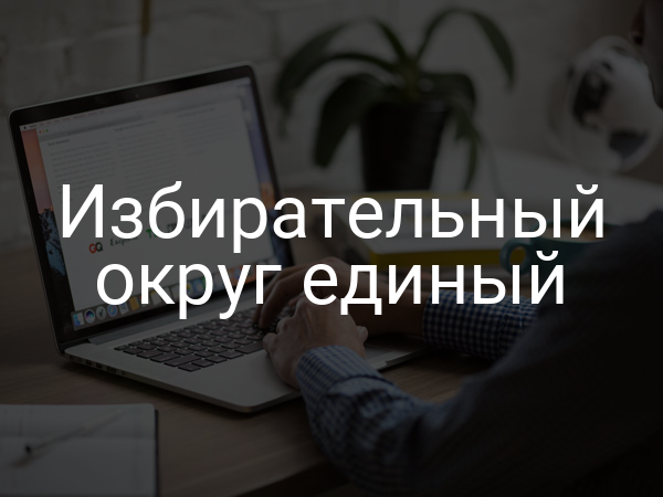 Избирательный округ единый
