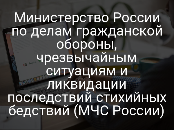 Министерство России по делам гражданской обороны, чрезвычайным ситуациям и ликвидации последствий стихийных бедствий (МЧС России)