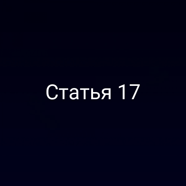 Статья 17