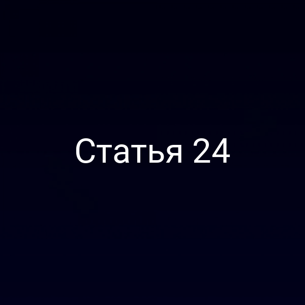 Статья 24