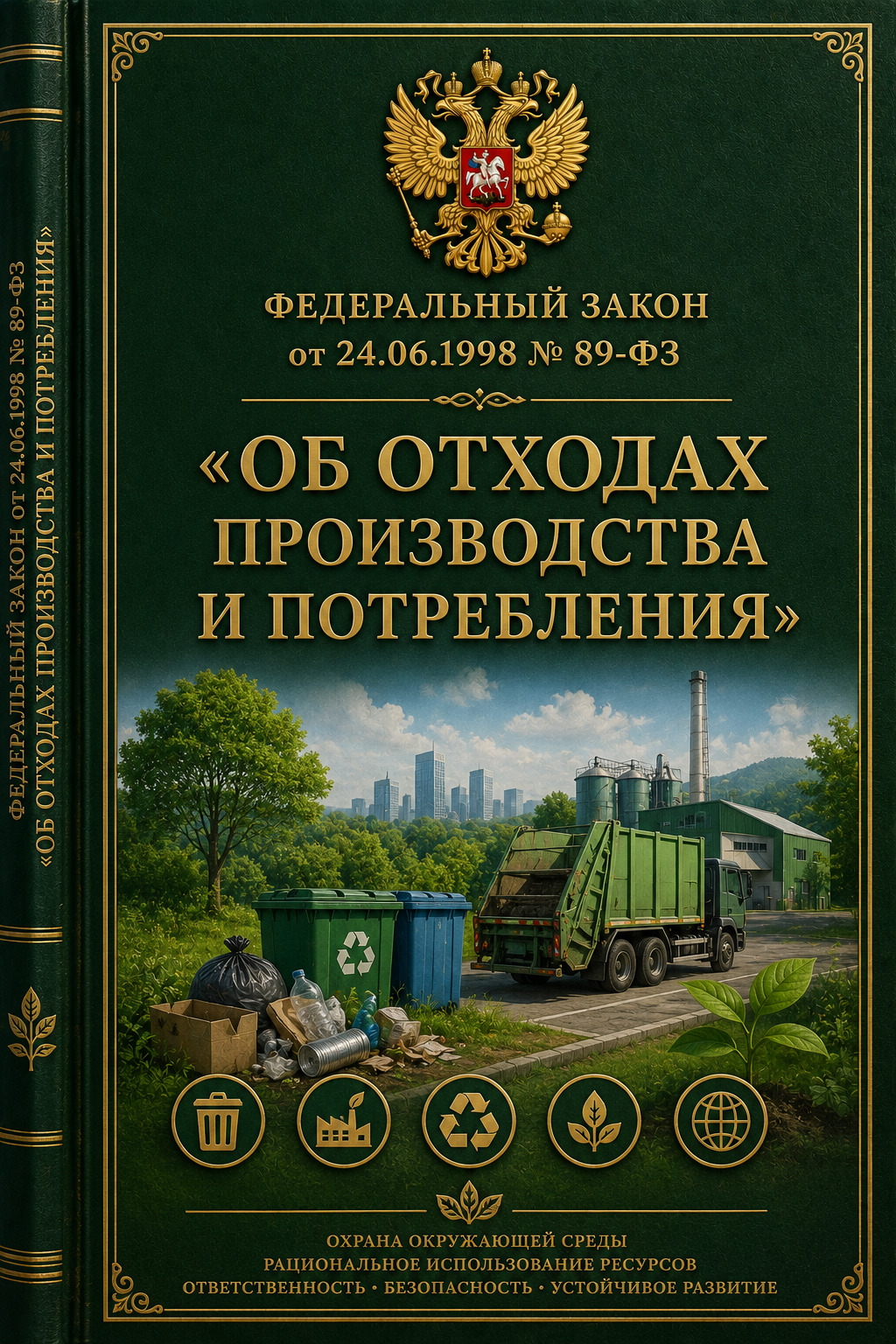 Оглавление: Федеральный закон от 24.06.1998 № 89-ФЗ «Об отходах производства и потребления»