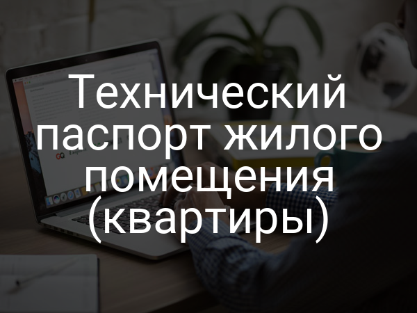 Технический паспорт жилого помещения (квартиры)