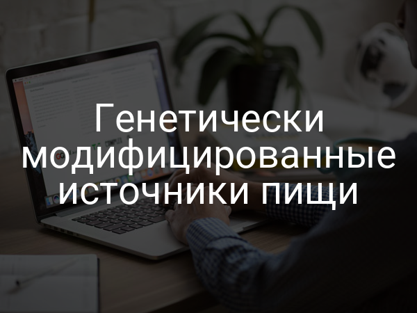 Генетически модифицированные источники пищи