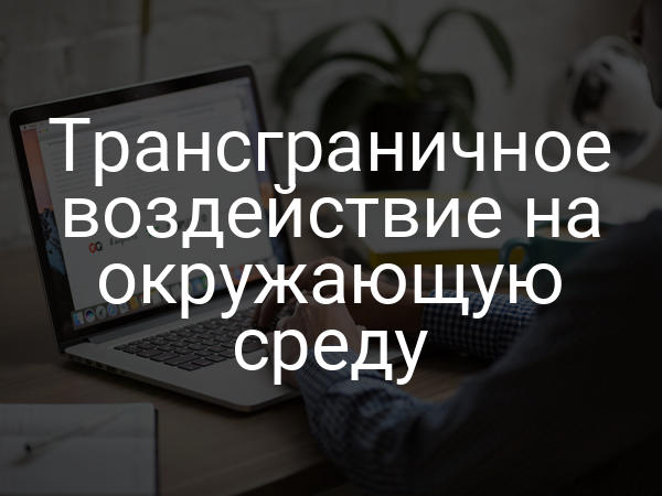 Трансграничное воздействие на окружающую среду