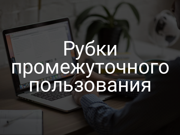 Рубки промежуточного пользования