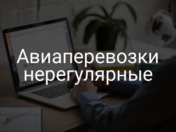 Авиаперевозки нерегулярные