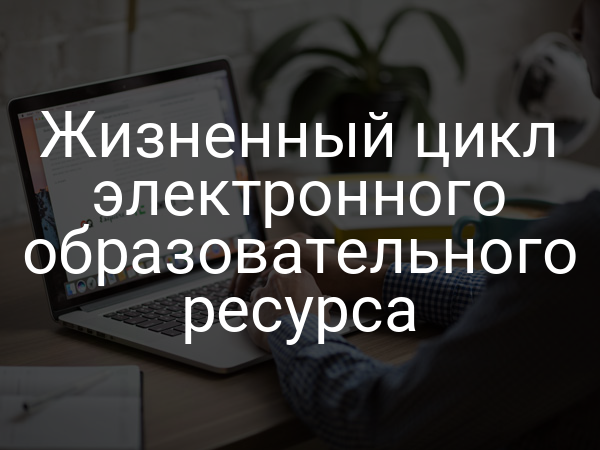 Жизненный цикл электронного образовательного ресурса