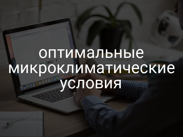 Оптимальные микроклиматические условия