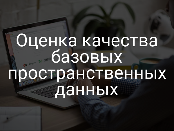 Оценка качества базовых пространственных данных