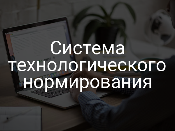 Система технологического нормирования