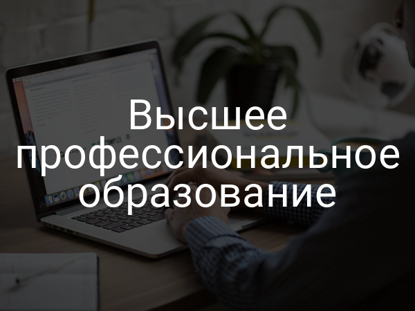Высшее профессиональное образование