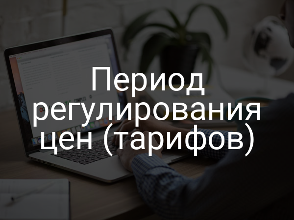 Период регулирования цен (тарифов)