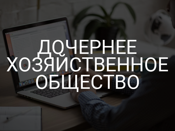 Дочернее хозяйственное общество