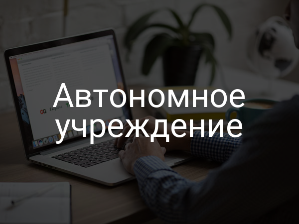 Автономное учреждение