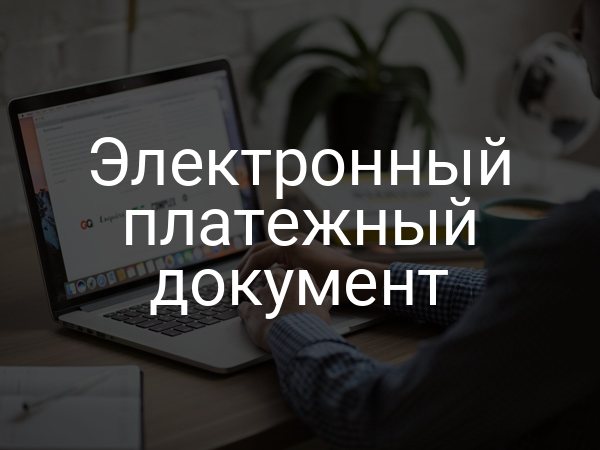 Электронный платежный документ