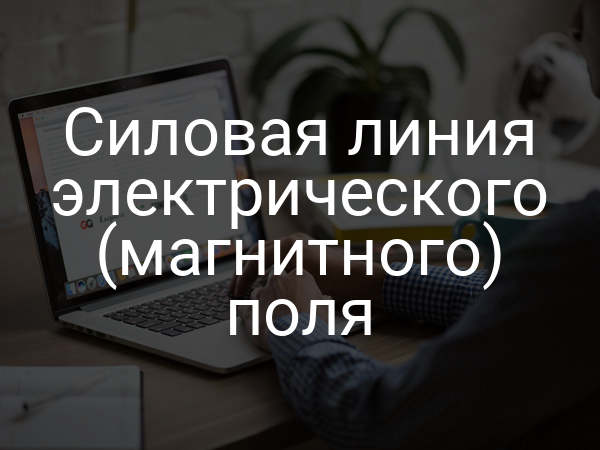 Силовая линия электрического (магнитного) поля