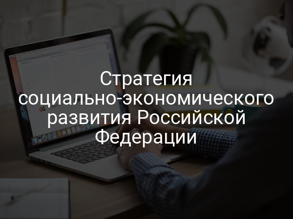 Стратегия социально-экономического развития Российской Федерации