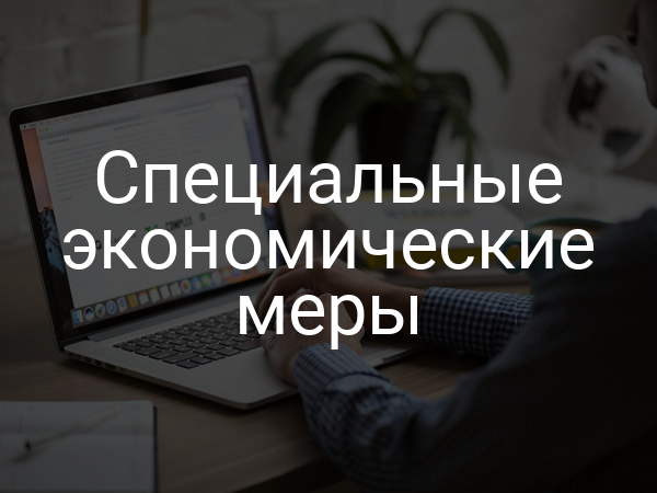Специальные экономические меры