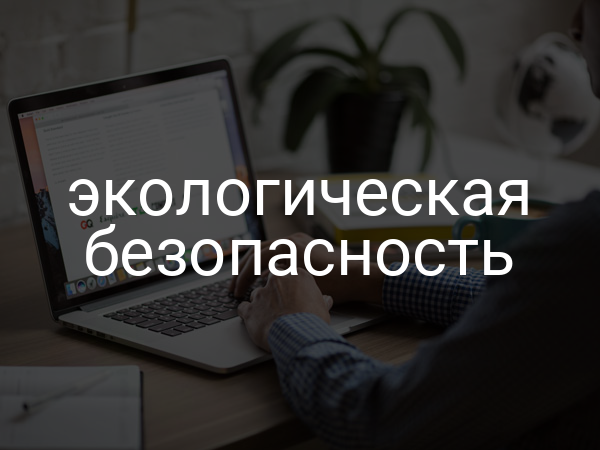 Экологическая безопасность