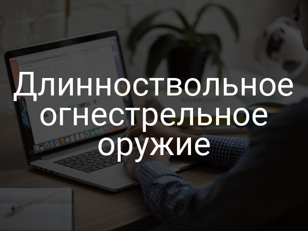 Длинноствольное огнестрельное оружие