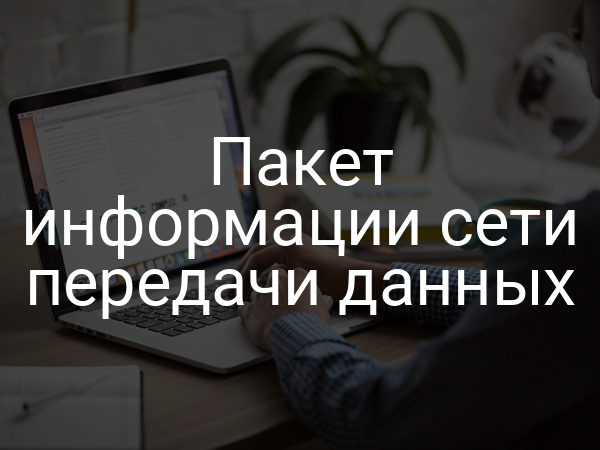 Пакет информации сети передачи данных