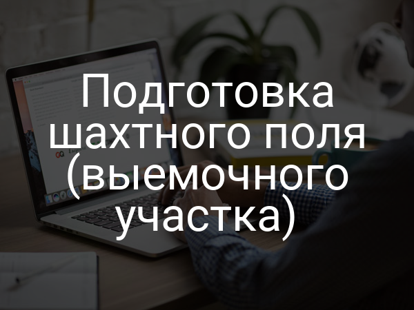 Подготовка шахтного поля (выемочного участка)