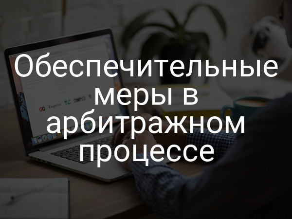 Обеспечительные меры в арбитражном процессе