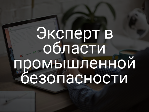 Эксперт в области промышленной безопасности