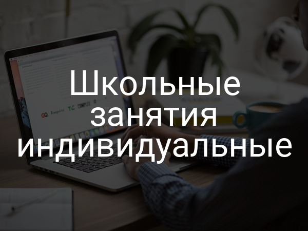 Школьные занятия индивидуальные