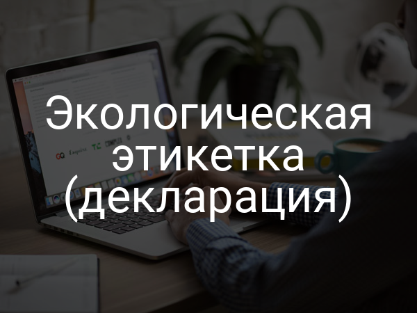 Экологическая этикетка (декларация)