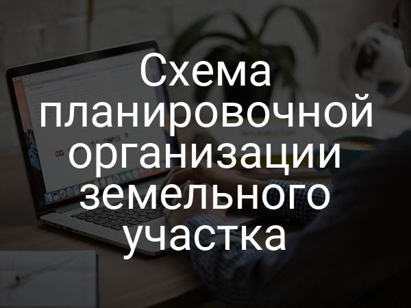 Схема планировочной организации земельного участка