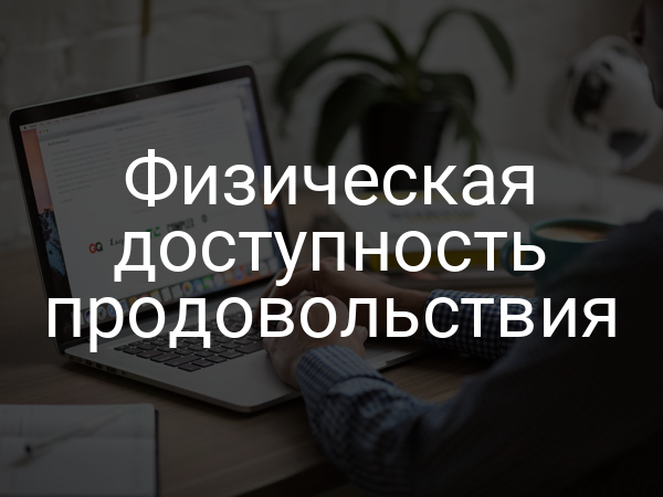 Физическая доступность продовольствия