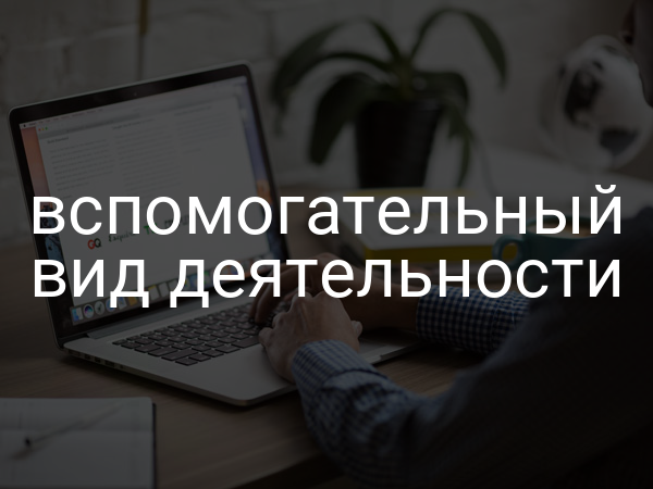 Вспомогательный вид деятельности