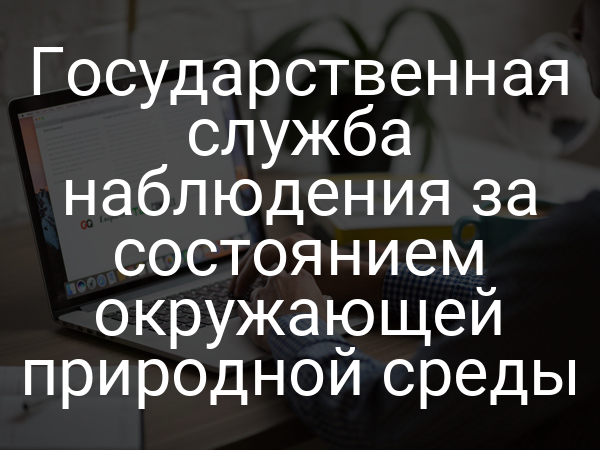 Государственная служба наблюдения за состоянием окружающей природной среды