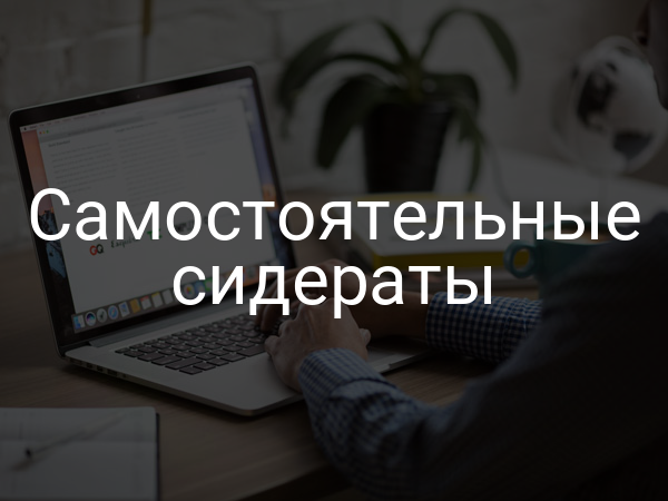 Самостоятельные сидераты