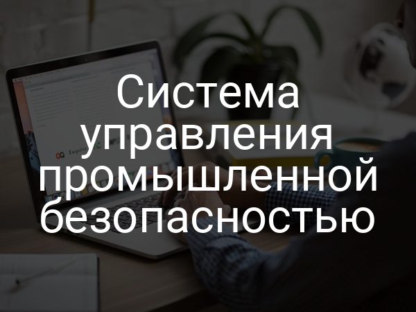 Система управления промышленной безопасностью