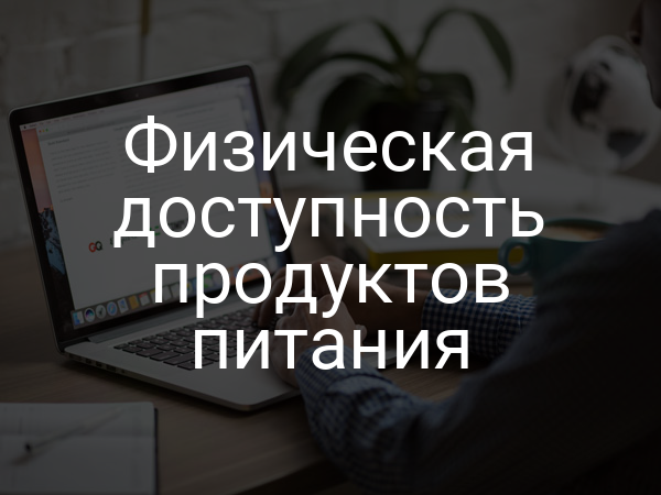 Физическая доступность продуктов питания