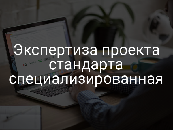 Экспертиза проекта стандарта специализированная