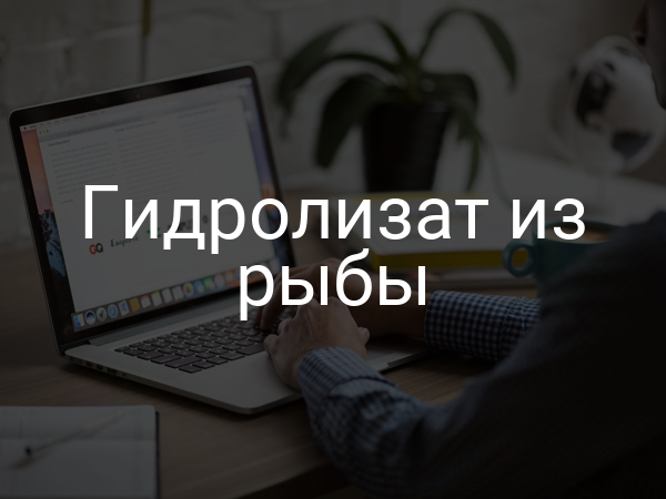 Гидролизат из рыбы