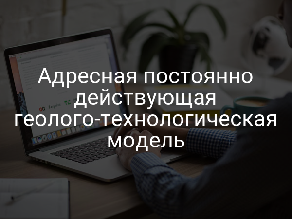 Адресная постоянно действующая геолого-технологическая модель