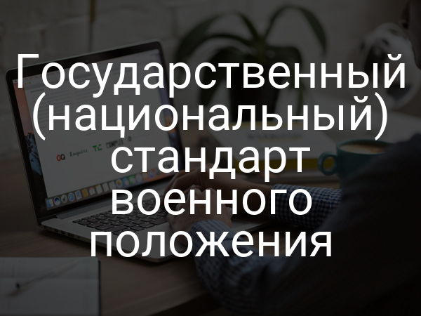 Государственный (национальный) стандарт военного положения