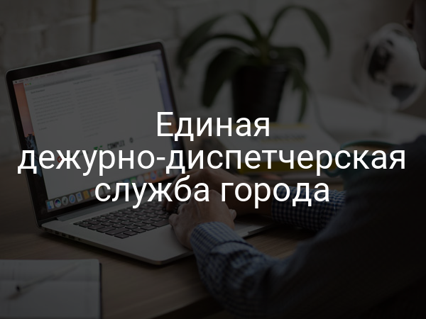 Единая дежурно-диспетчерская служба города