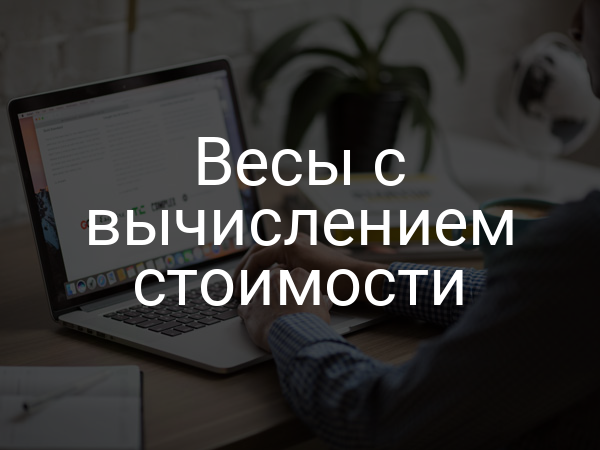 Весы с вычислением стоимости