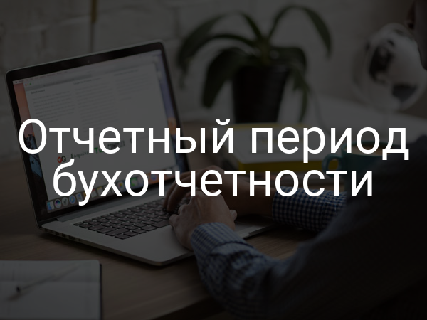 Отчетный период бухотчетности